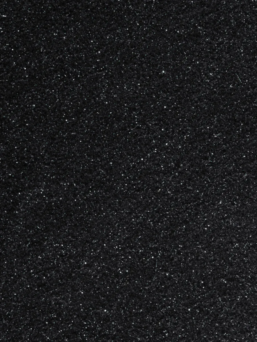 Chapa de granito preto São Gabriel polido